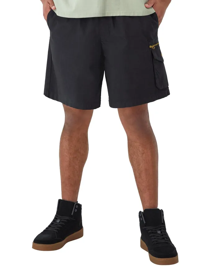 GarmentDye Utility Shorts 8034 Garment Dye Black Men Champion Shorts