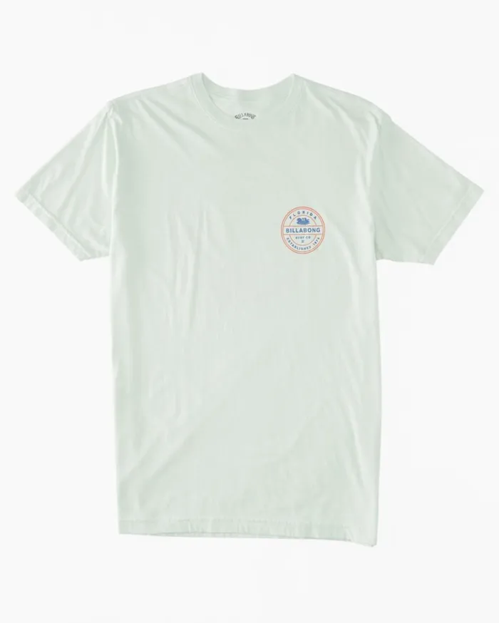 Gator Rotor TShirt Seaglass Men Billabong TShirts