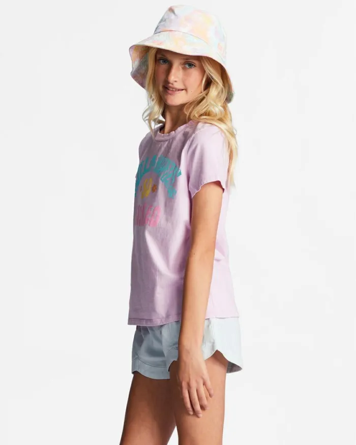 Girl039s 416 So Stoked Oversized TShirt Light Lilac Kids Billabong Girls039 Tops and Tees