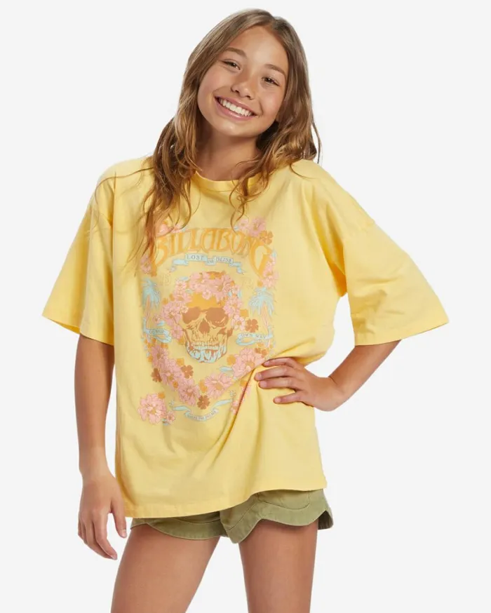 Girl039s Lost In Bliss TShirt Honeysuckle Kids Billabong Girls039 Tops and Tees