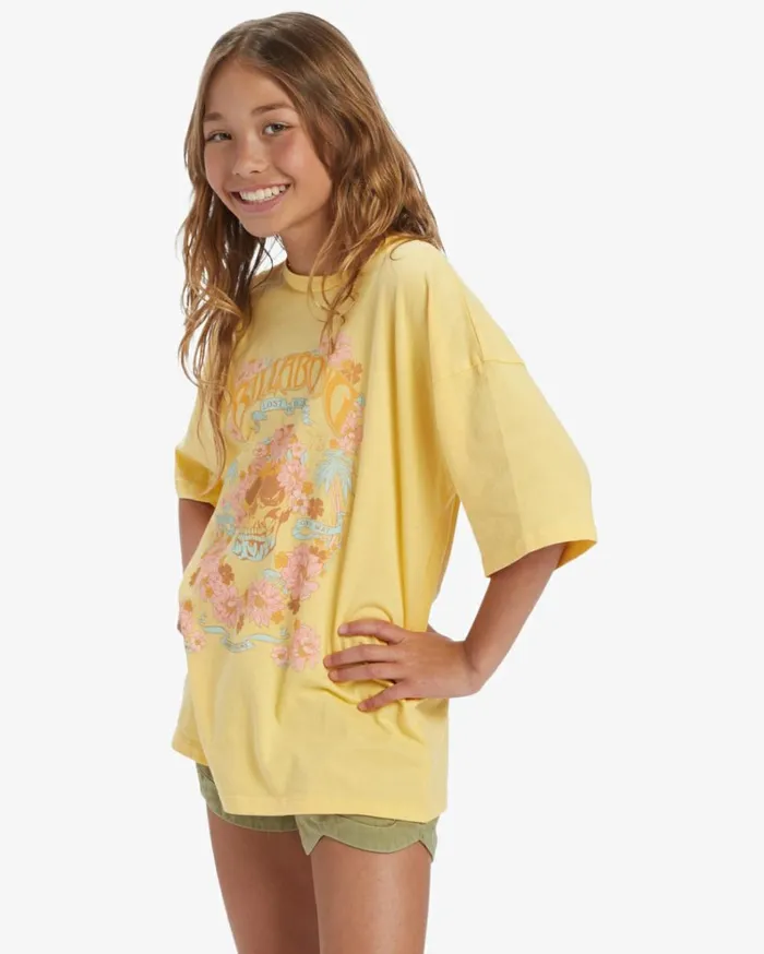 Girl039s Lost In Bliss TShirt Honeysuckle Kids Billabong Girls039 Tops and Tees