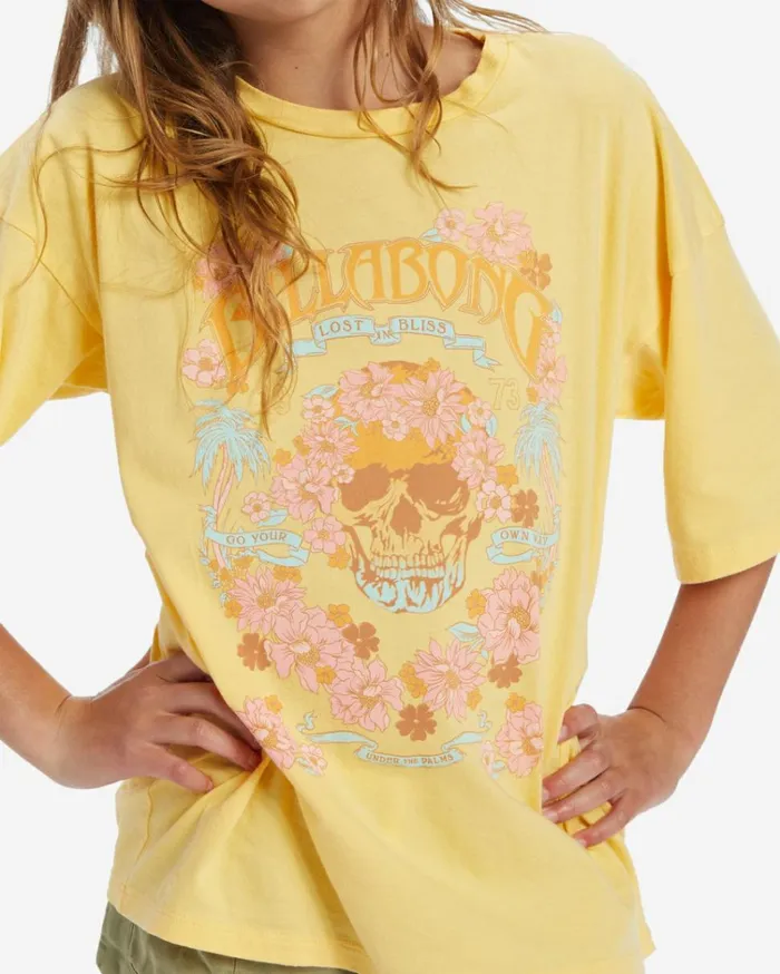 Girl039s Lost In Bliss TShirt Honeysuckle Kids Billabong Girls039 Tops and Tees