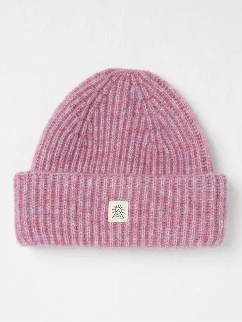 Girls Fatface Hats Gloves and Scarves Pink Beanie