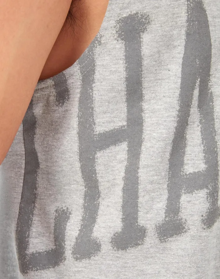 Got Game Tank Arch Brushed Logo Oxford Grey Men Champion TShirts and Tops