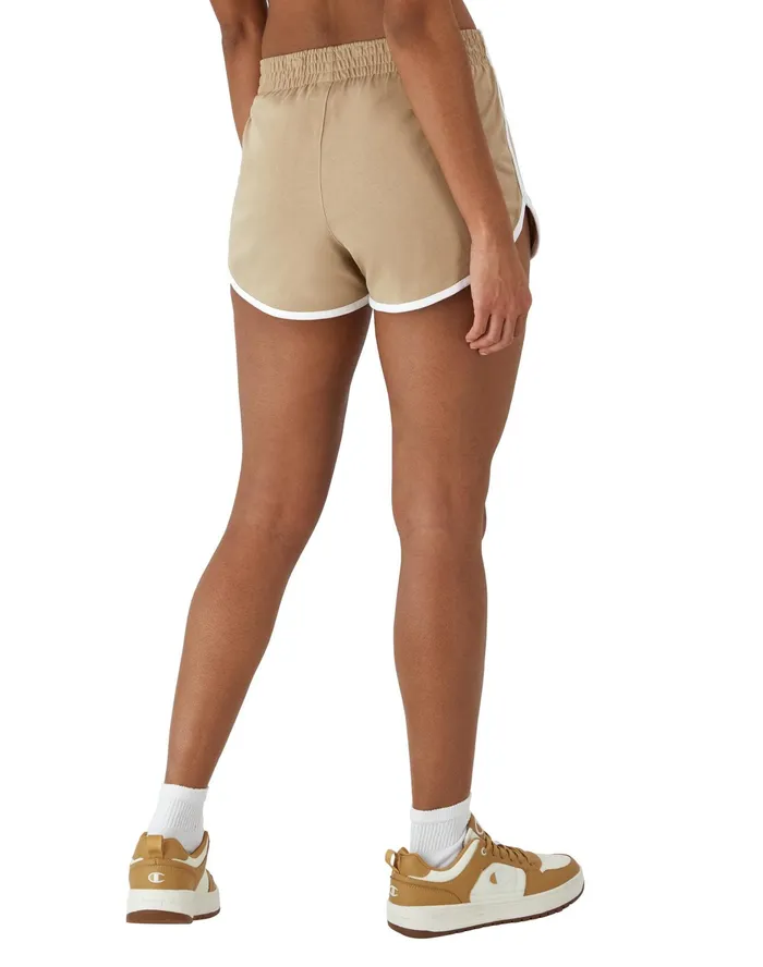 Gym Shorts C Logo 25034 Country Walnutwhite Women Champion Shorts
