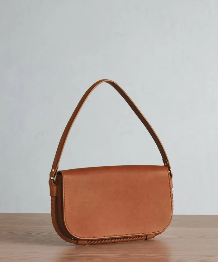 Handbags and Clutches Women Jenni Kayne Brooke Shoulder Bag Cognac