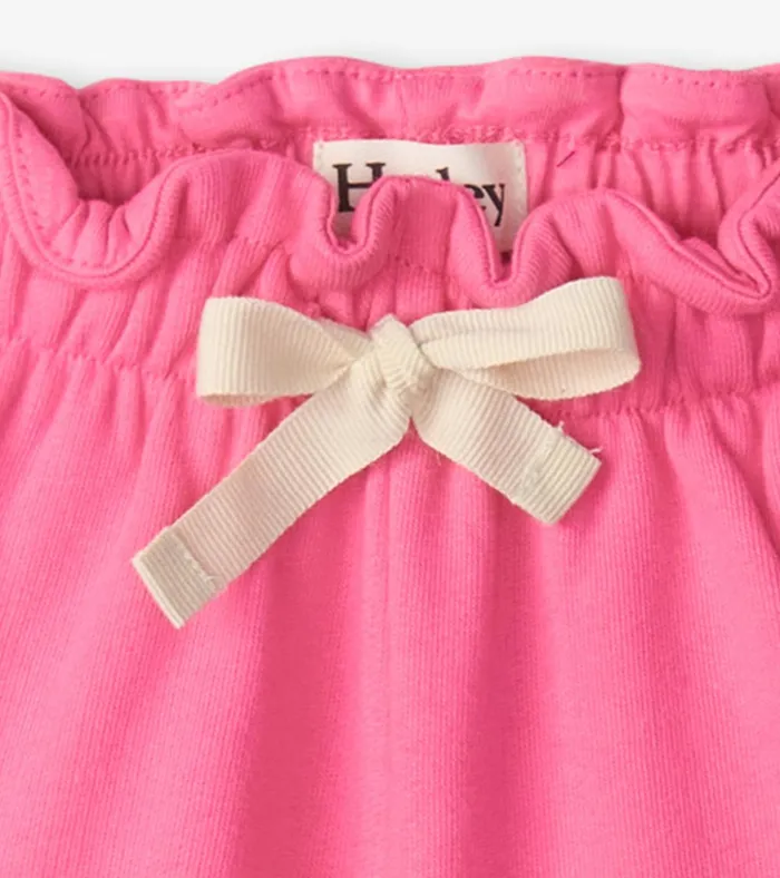 Hatley Baby and Toddler Girls Pink Paper Bag Shorts Baby and Toddler Bottoms