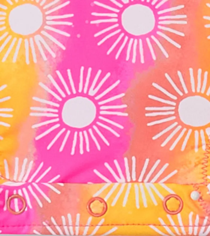 Hatley Baby Girls Sunshine Rashguard Swimsuit Baby and Toddler Swimwear