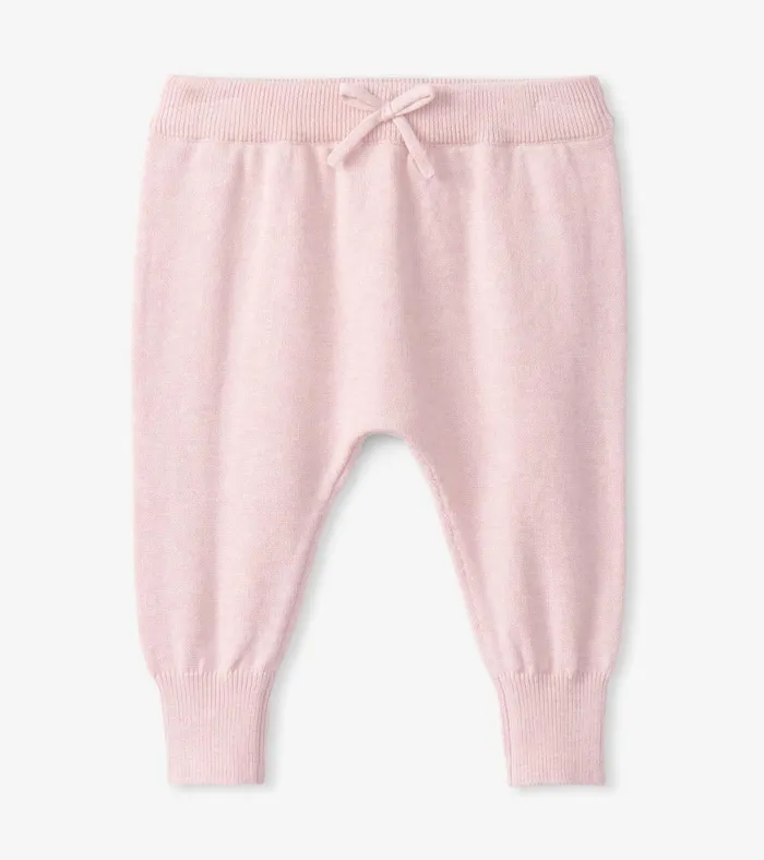 Hatley Baby Rose Melange Pull On Sweater Pants Baby and Toddler Bottoms