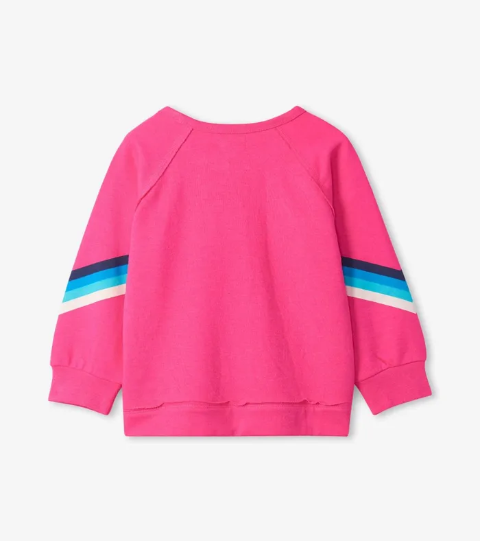 Hatley Fab Cheetah Pullover Girls Tops