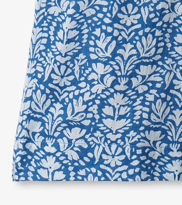 Hatley Girls Floral Shibori Cropped Culottes Girls Bottoms