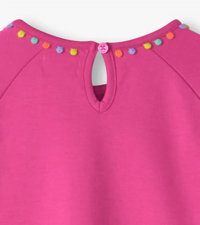 Hatley Girls Flowers Gathered Tiered Dress Girls Dresses