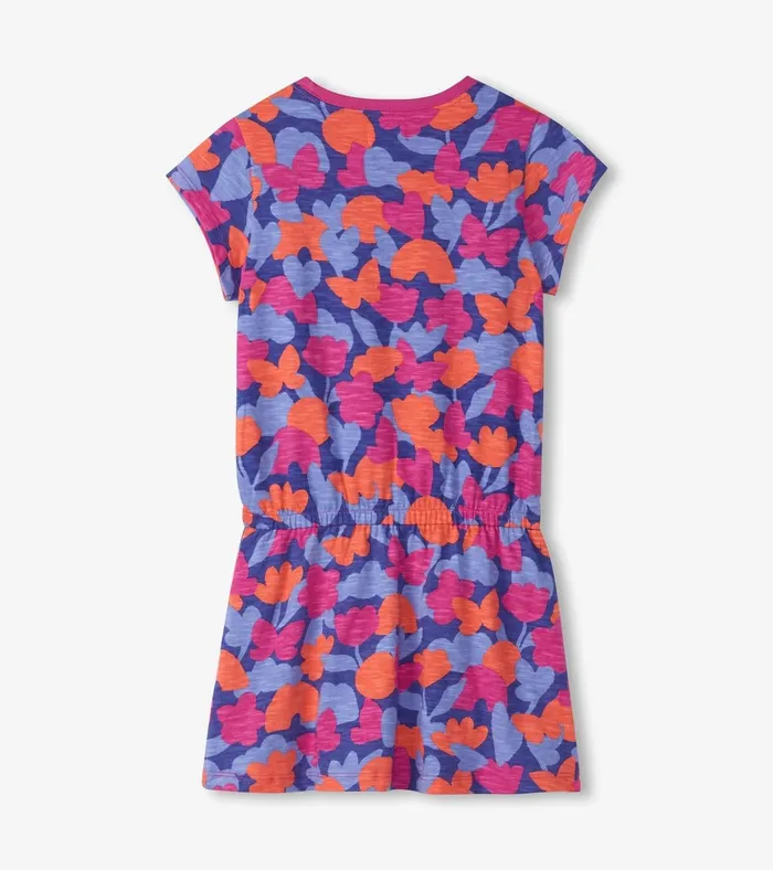 Hatley Girls Playful Camo Drop Waist TShirt Dress Girls Dresses