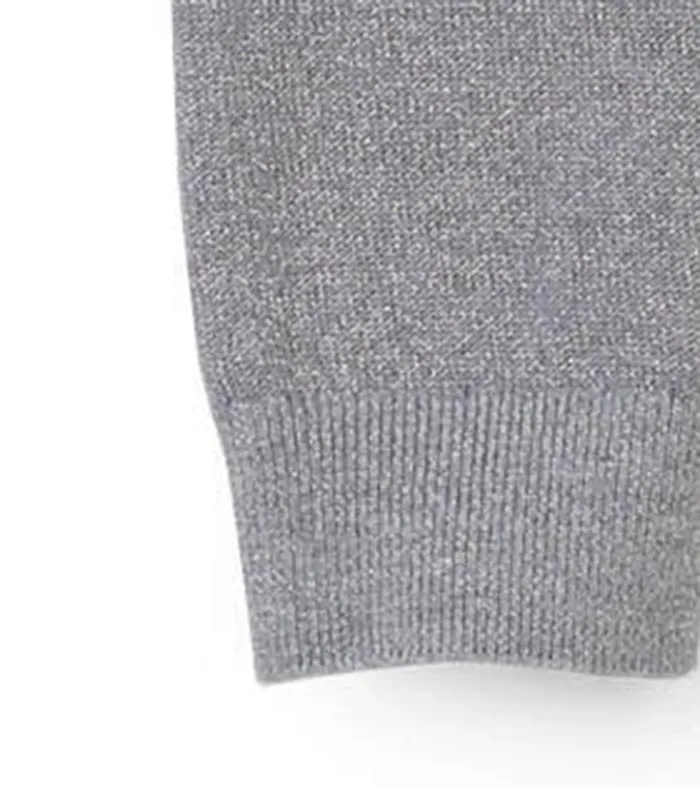 Hatley Girls Silver Shimmer Cable Knit Leggings Girls Bottoms