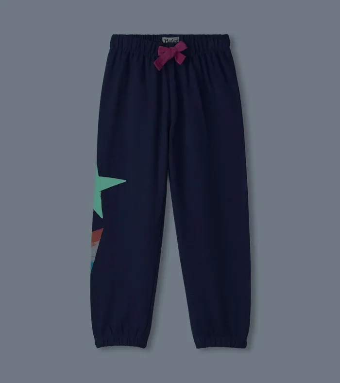 Hatley Girls Star Girl Baggy Track Pants Baggy Track Pants Girls Bottoms