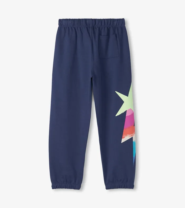 Hatley Girls Star Girl Baggy Track Pants Baggy Track Pants Girls Bottoms