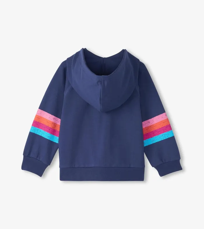 Hatley Girls Star Girl ZipUp Hoodie Girls Sweaters
