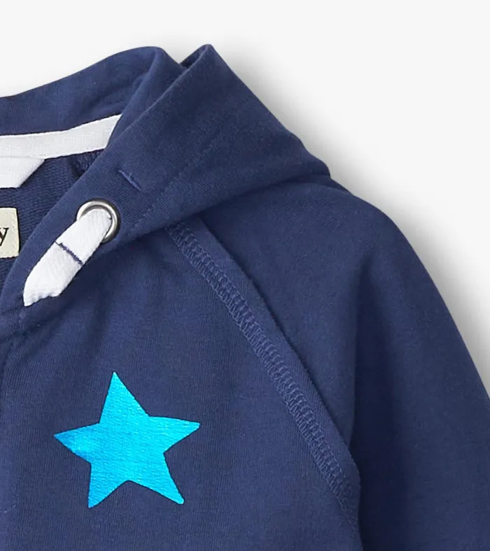 Hatley Girls Star Girl ZipUp Hoodie Girls Sweaters