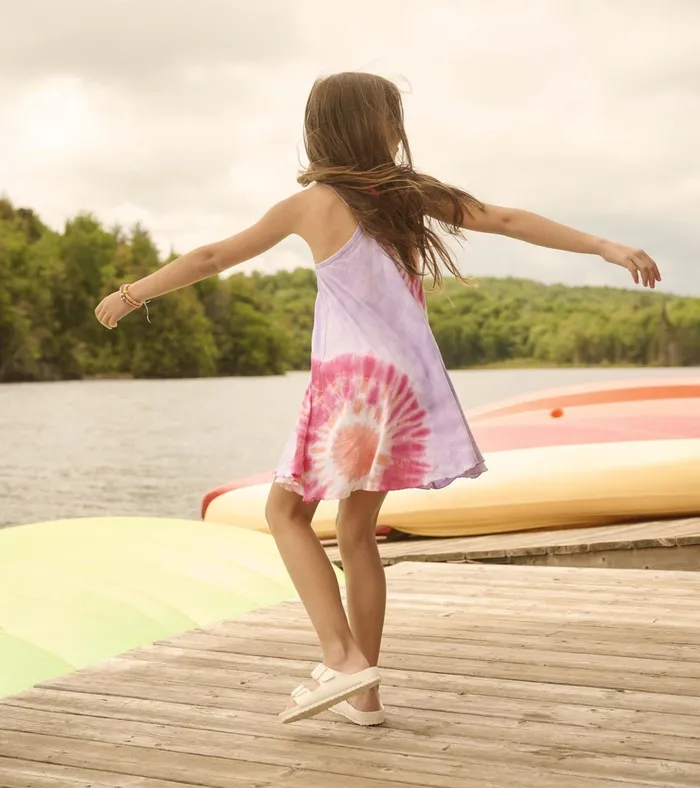 Hatley Girls Summer Sea Trapeze Dress Girls Dresses