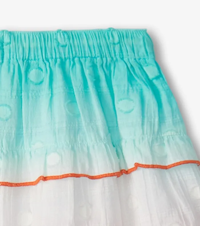 Hatley Girls Summer Waves Tiered Skirt Girls Bottoms