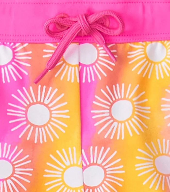 Hatley Girls Sunshine Swim Shorts Girls Swimwear