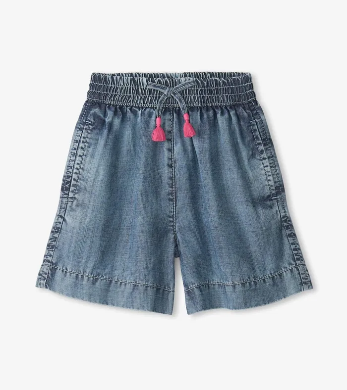Hatley Girls Tencel Flairy Shorts Girls Bottoms