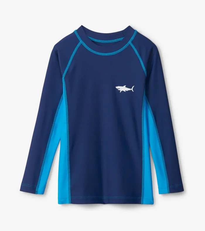 Hatley Hawaiian Ocean Long Sleeve Rashguard Boys Swimwear
