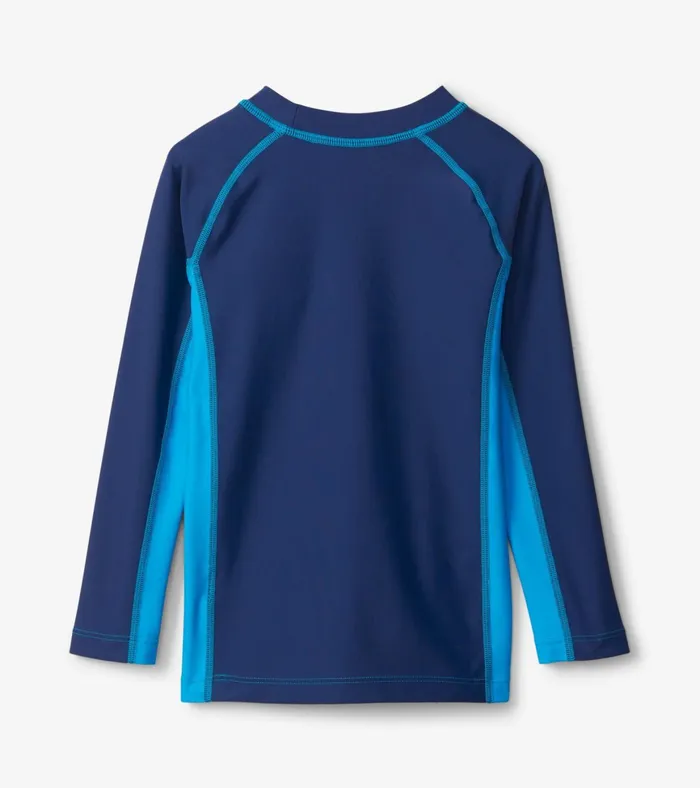 Hatley Hawaiian Ocean Long Sleeve Rashguard Boys Swimwear