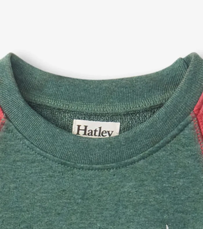 Hatley Holiday Stag Pullover Sweatshirt Baby and Toddler Sweaters