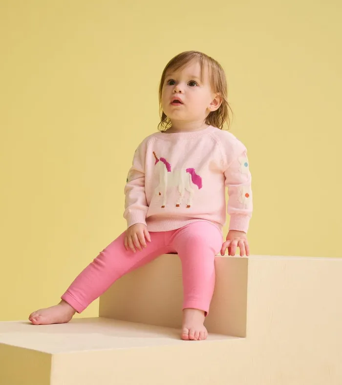 Hatley Pink Cozy Leggings Baby and Toddler Bottoms
