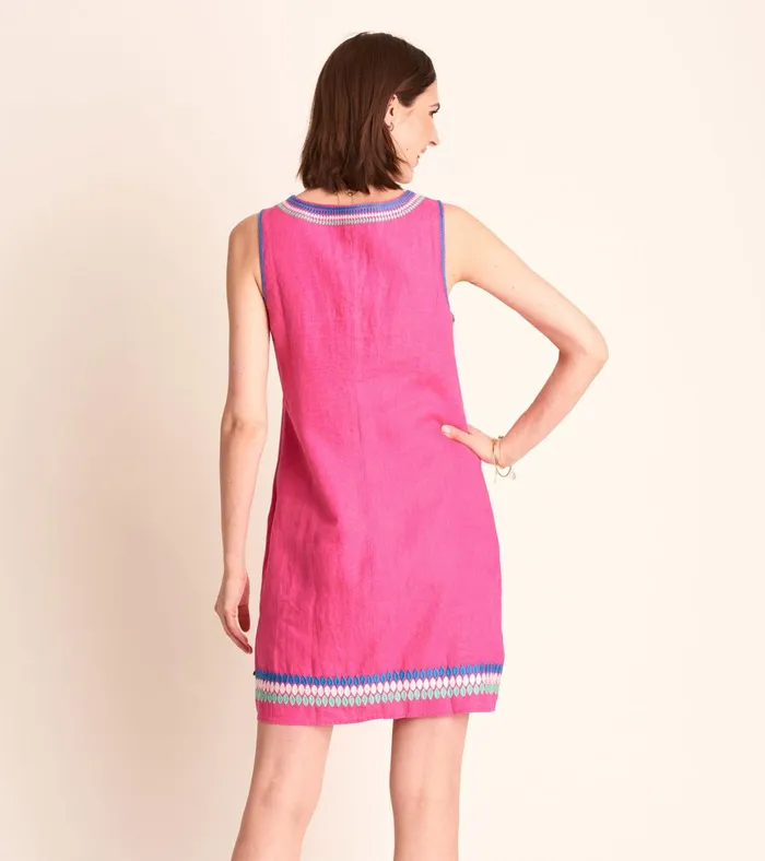 Hatley Portia Sheath Dress 8211 Fuchsia Women Dresses
