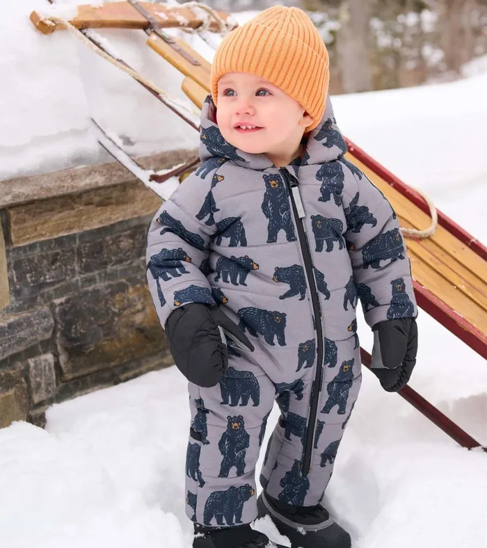 Hatley Wild Bears Baby Snowsuit Baby and Toddler Outerwear