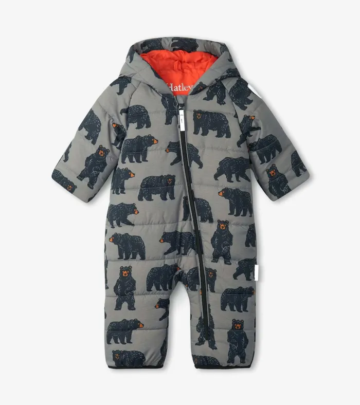 Hatley Wild Bears Baby Snowsuit Baby and Toddler Outerwear