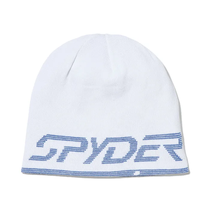 Hats Mens Spyder Reversible Innsbruck Beanie 8211 Electric Blue