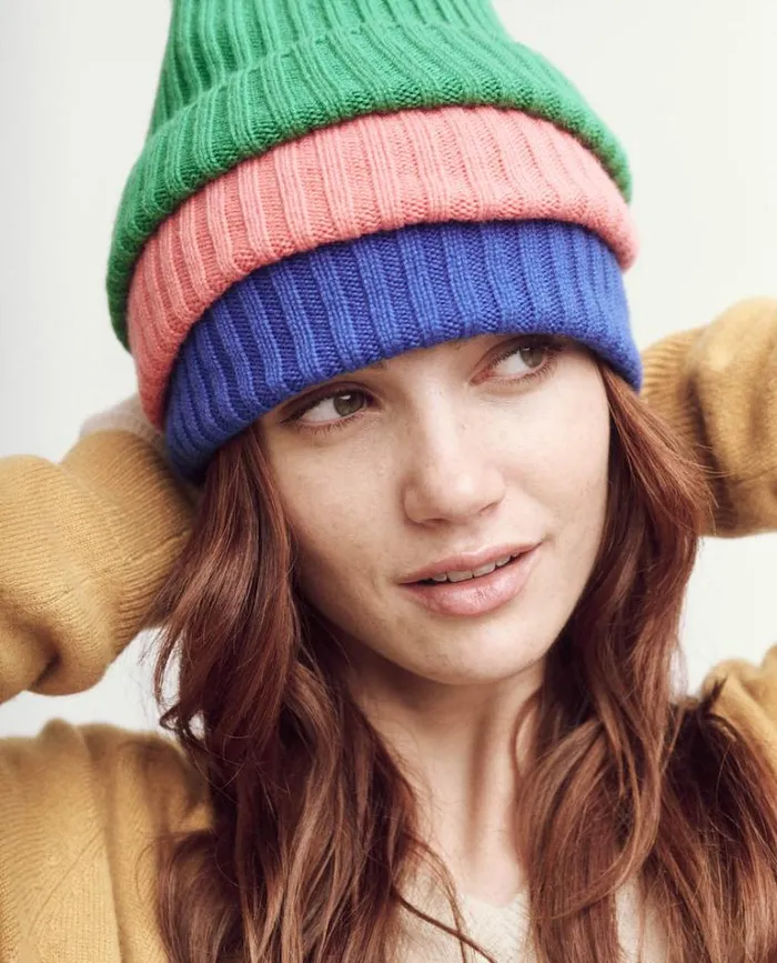 Hats Women039s The Great The Cashmere Hat Bright Blue