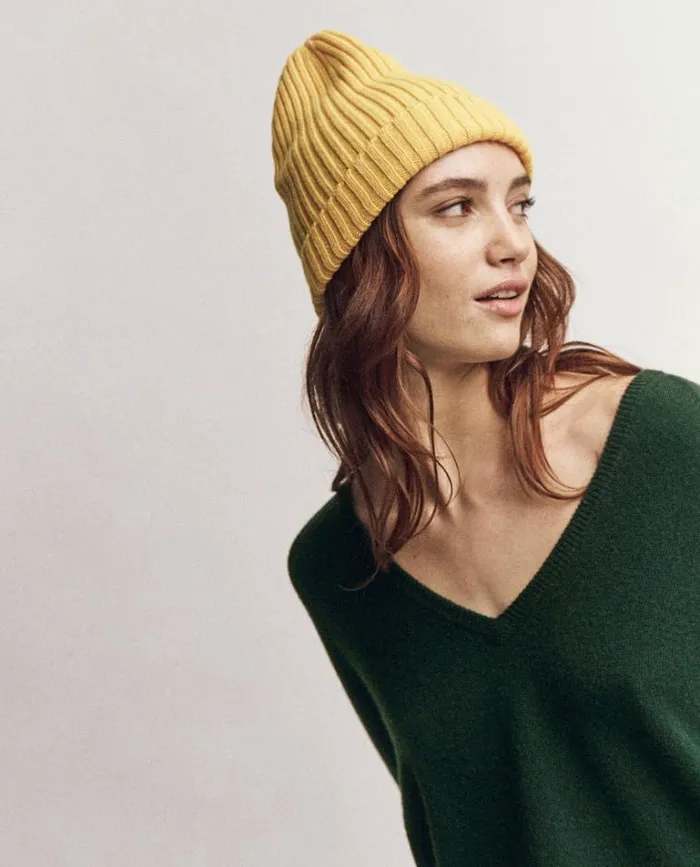 Hats Women039s The Great The Cashmere Hat Bright Marigold