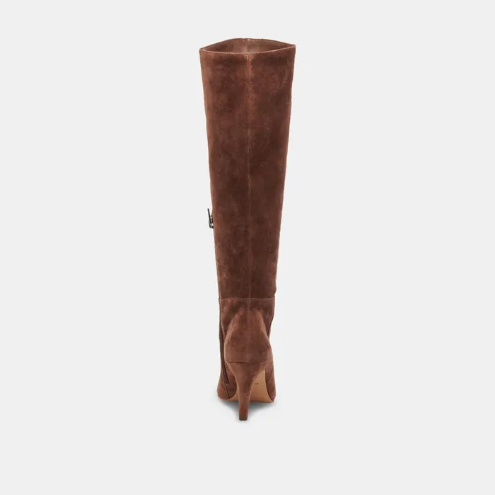 Haze Wide Calf Boots Cocoa Suede Women Dolce Vita Boots and Booties