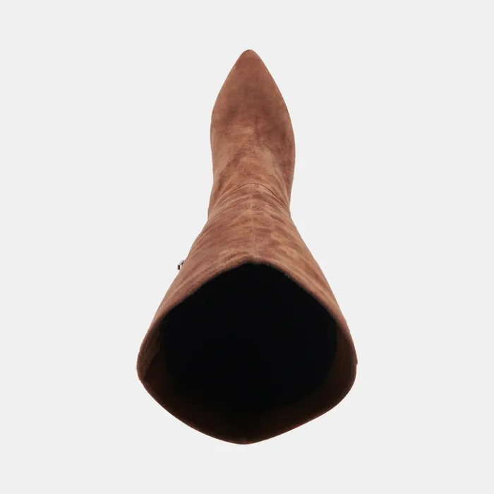 Haze Wide Calf Boots Cocoa Suede Women Dolce Vita Boots and Booties