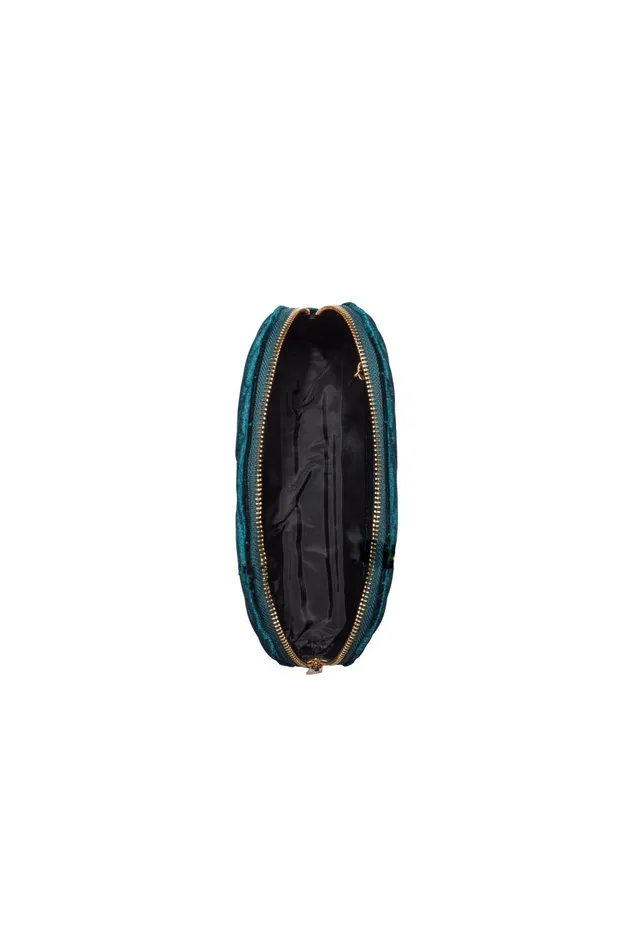 Holland Cooper Bags Women Chelsea Makeup Bag Emerald Velvet Holland Cooper Bags Women Chelsea Makeup Bag Emerald Velvet