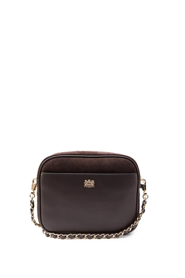Holland Cooper Bags Women Soho Camera Bag Chocolate Suede Holland Cooper Bags Women Soho Camera Bag Chocolate Suede