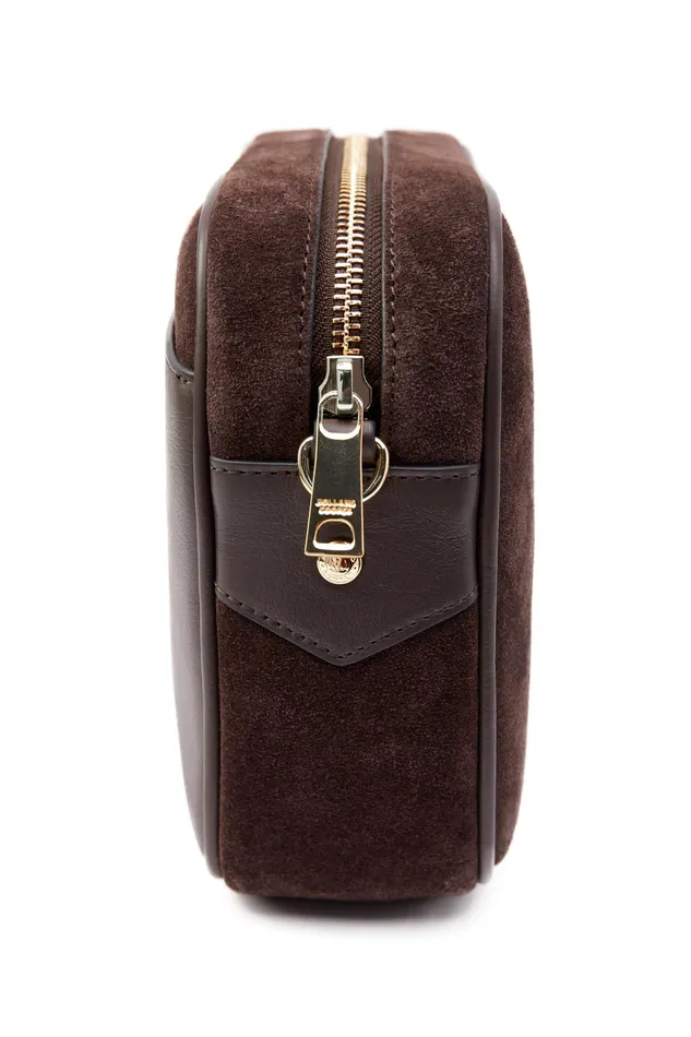 Holland Cooper Bags Women Soho Camera Bag Chocolate Suede Holland Cooper Bags Women Soho Camera Bag Chocolate Suede