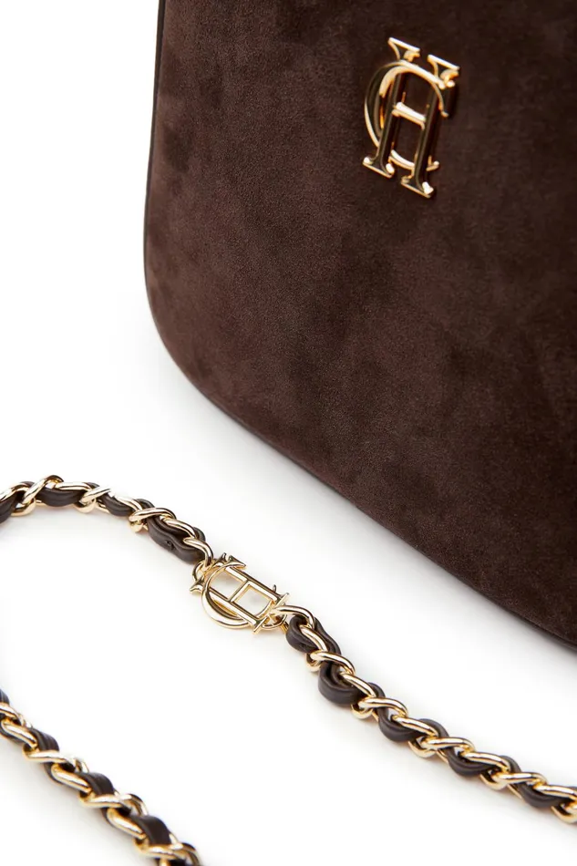 Holland Cooper Bags Women Soho Camera Bag Chocolate Suede Holland Cooper Bags Women Soho Camera Bag Chocolate Suede