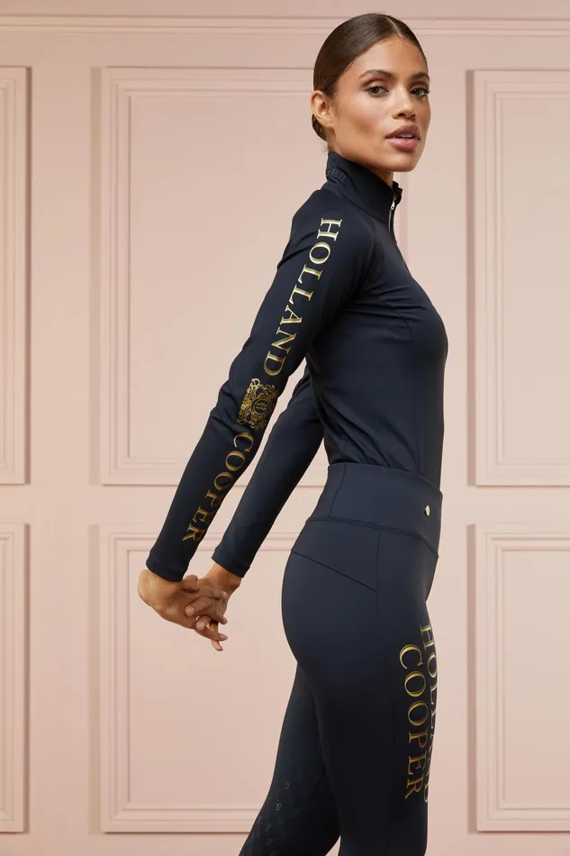 Holland Cooper Base Layers Women Base Layer Slate Gold Holland Cooper Base Layers Women Base Layer Slate Gold