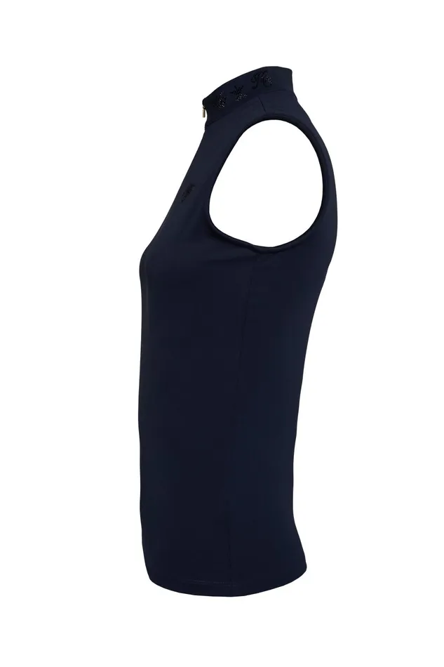 Holland Cooper Base Layers Women Crystal Sleeveless Base Layer Ink Navy Holland Cooper Base Layers Women Crystal Sleeveless Base Layer Ink Navy