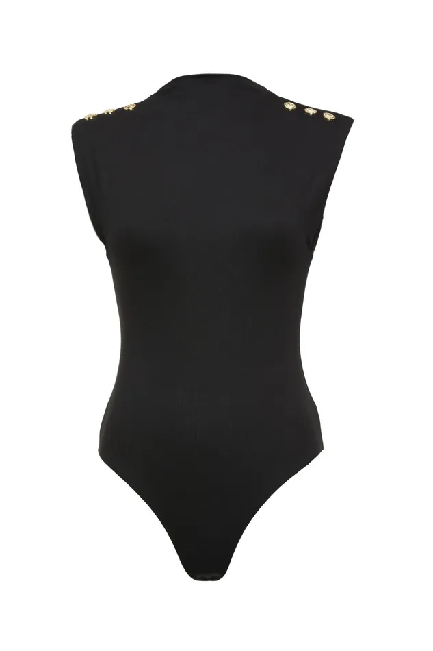 Holland Cooper Bodysuits Women Harper Bodysuit Black Holland Cooper Bodysuits Women Harper Bodysuit Black