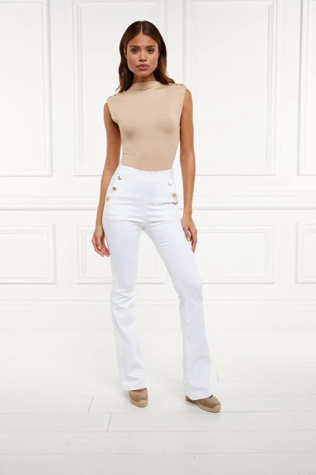 Holland Cooper Bodysuits Women Harper Bodysuit Light Camel Holland Cooper Bodysuits Women Harper Bodysuit Light Camel