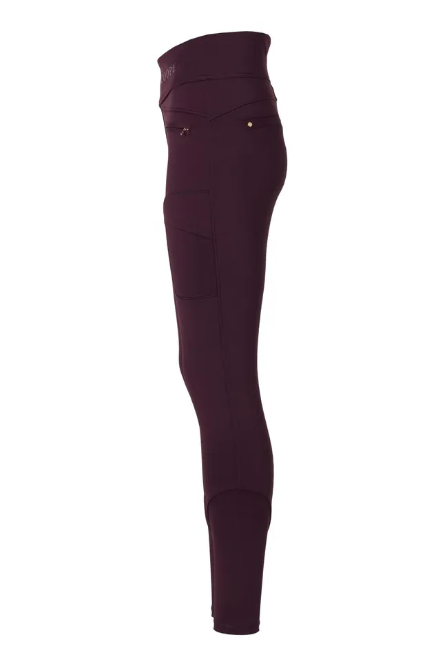 Holland Cooper Breeches Women Cooper Training Breeches Aubergine Holland Cooper Breeches Women Cooper Training Breeches Aubergine