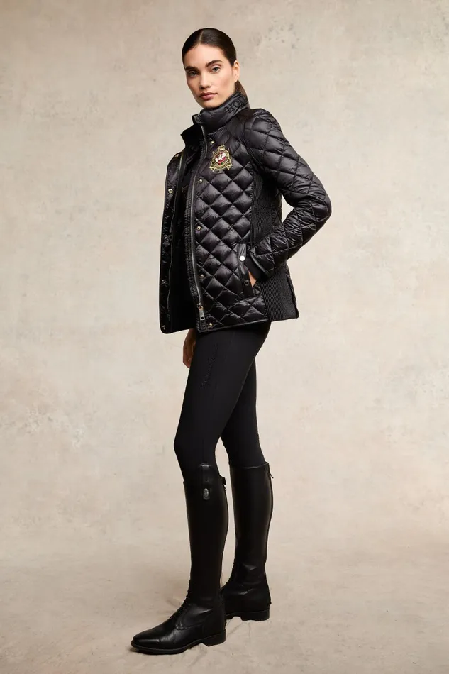 Holland Cooper Breeches Women Premium High Rise Breeches Black Holland Cooper Breeches Women Premium High Rise Breeches Black