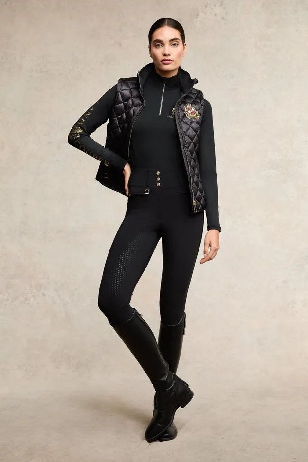 Holland Cooper Breeches Women Premium High Rise Breeches Black Holland Cooper Breeches Women Premium High Rise Breeches Black