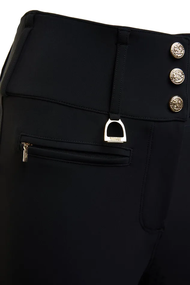 Holland Cooper Breeches Women Premium High Rise Breeches Black Holland Cooper Breeches Women Premium High Rise Breeches Black